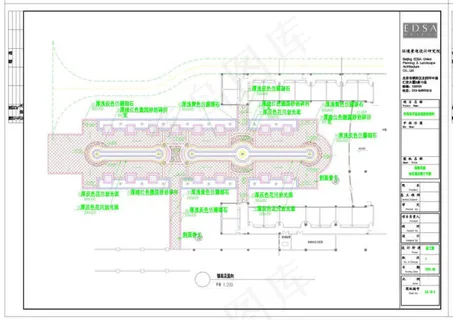 酒店度假村建筑cad图纸