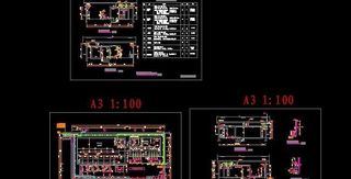 全套大型小区地下室水泵房给排水施工...