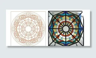 矢量欧式花图片