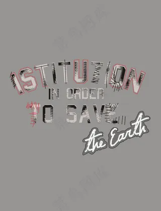 男装T恤图案设计