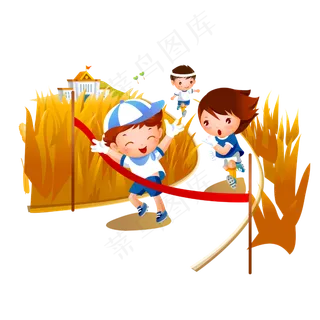 校园运动会比赛免扣设计背景素材