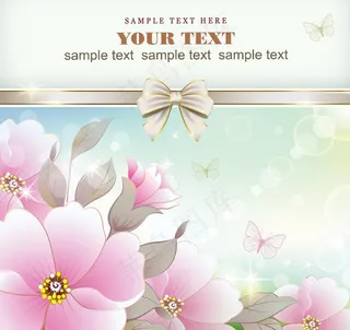 婚礼邀请卡图片