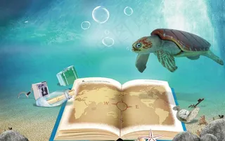 海底 海底风景图片