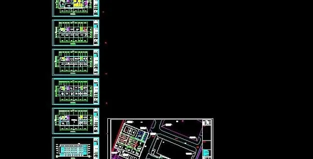 专业电力公司办公楼方案图