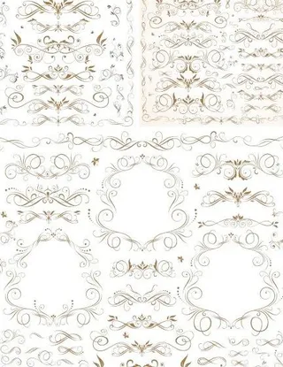 各种花纹花边合集