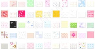 可爱清新背景图