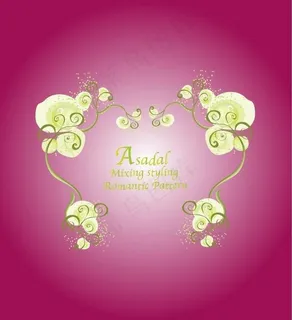 asadal梦幻美丽花边框19-欧... asadal梦幻美丽花边框19-欧...