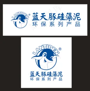 蓝天豚硅藻泥