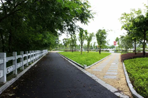 柏油路人行道图片