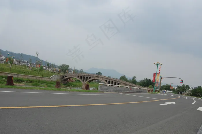 九华山古桥图片