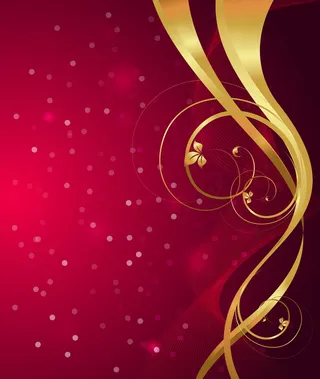 波浪花闪闪背景