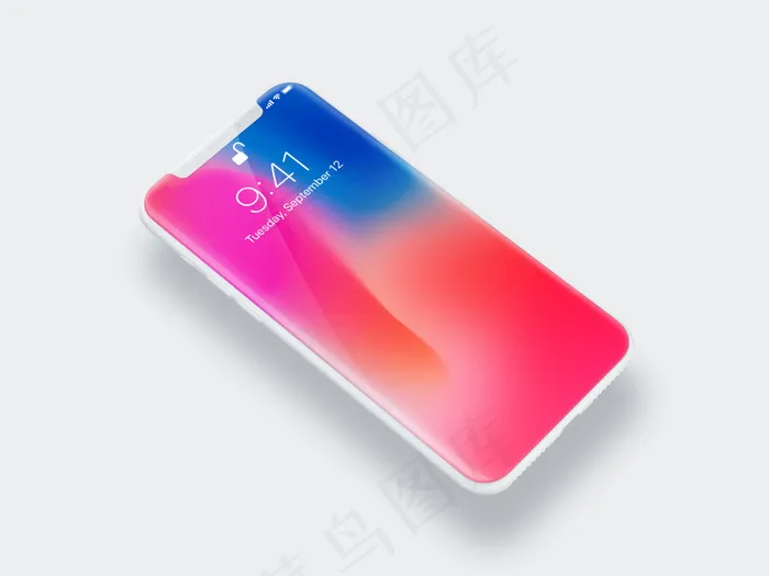 iPhoneX手机UI样机展示模板(3200X2400(DPI:72))psd模版下载