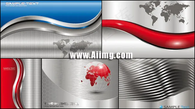 银色卡片背景矢量素材eps,ai矢量模版下载