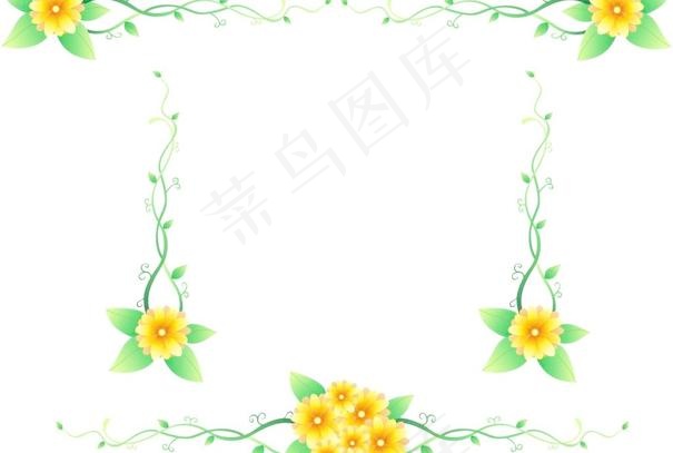 花素材2ai矢量模版下载