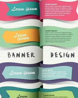 精美书签矢量素材五