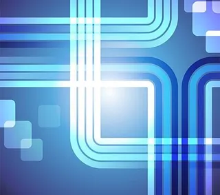 光亮线条幻彩背景矢量二