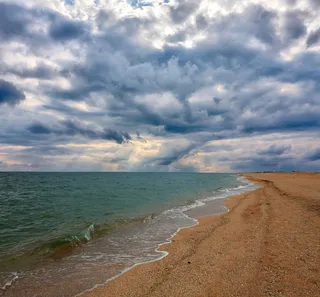 美丽沙滩风景摄影