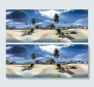 美丽的海滩图片