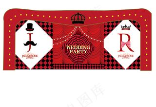 民国风婚礼效果图