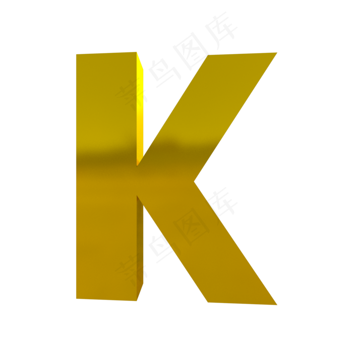 3D字体K图片