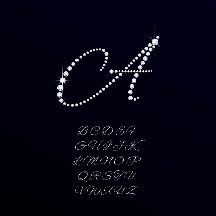 钻石字体