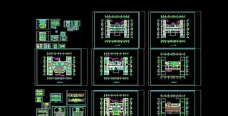 北京某医院室内装修设计图