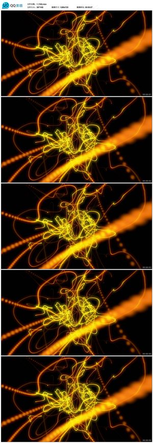 动感线条LED视频
