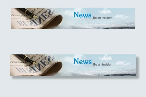 NEWS页面banner设计