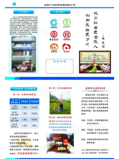 投资公司三折页