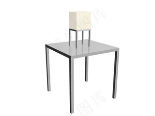 创意节约台灯桌子