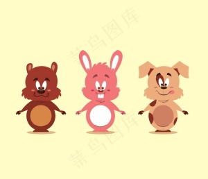 卡通动物