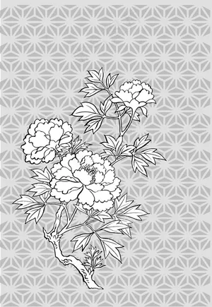 大红花矢量素材
