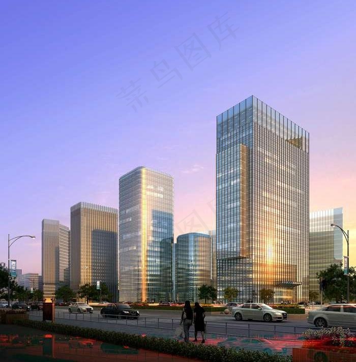 房地产广告效果图图片(3632X4000(DPI:72))psd模版下载