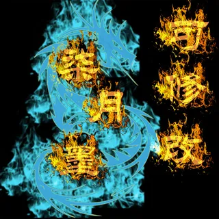 电视电影海报字体特效智能PSD模板