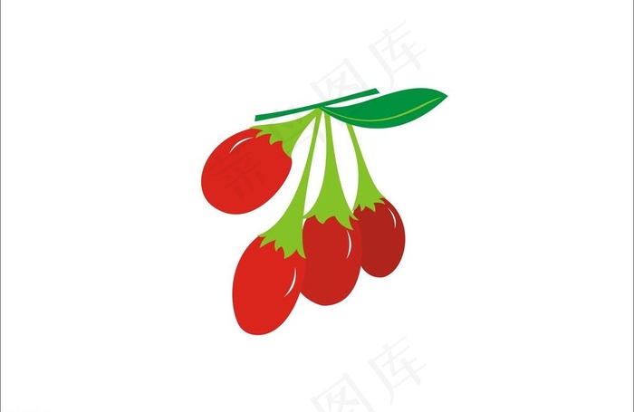 枸杞图片cdr矢量模版下载