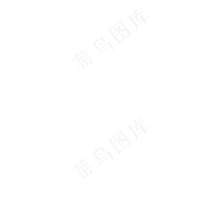 卡通白色雪花星星点点点缀图案免,免抠元素