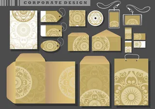 花纹VI模板