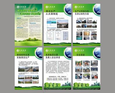 环保展板