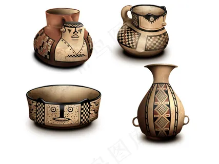 图腾陶器 图腾陶器