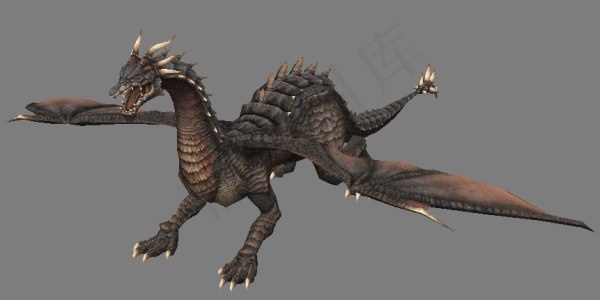 翼龙3D模型素材