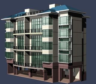 现代建筑3d模型下载模型下载 42