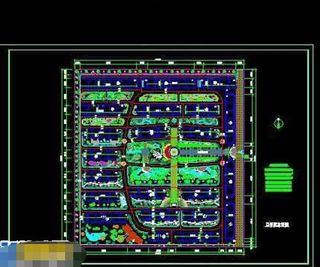 住宅楼小区cad规划施工设计图纸
