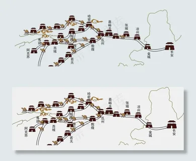 一带一路素材透明免抠png 一带一路素材透明免抠png