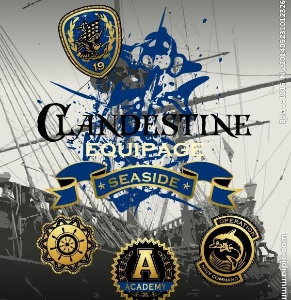 潮流休闲图案图片