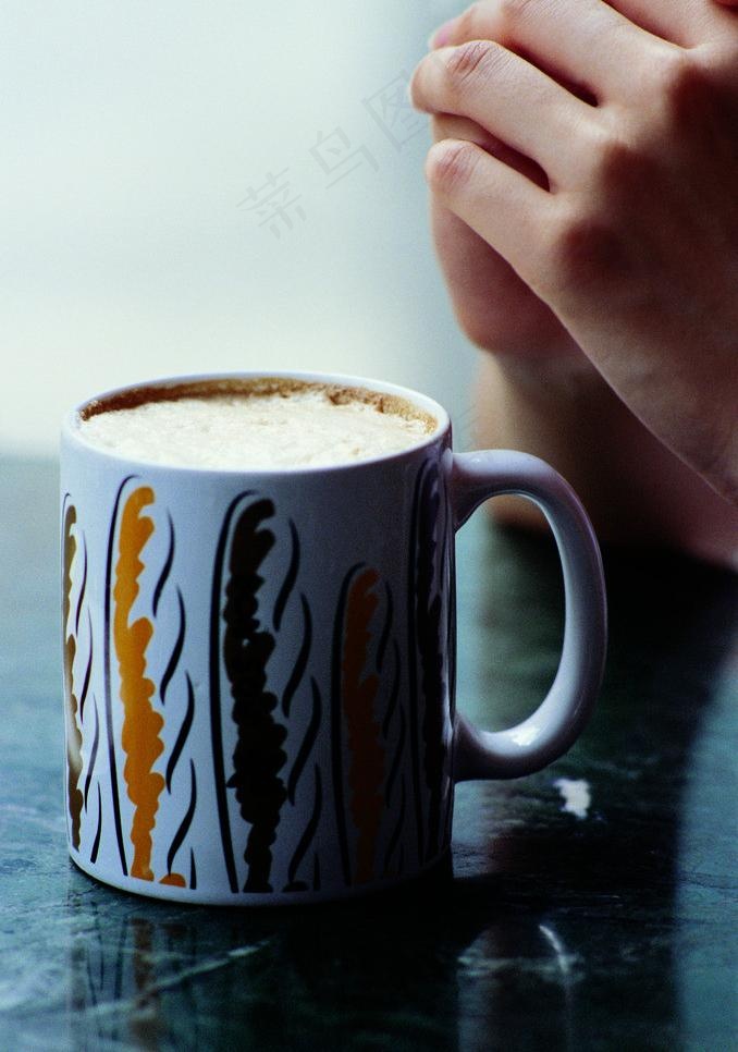 漂亮的咖啡杯图片