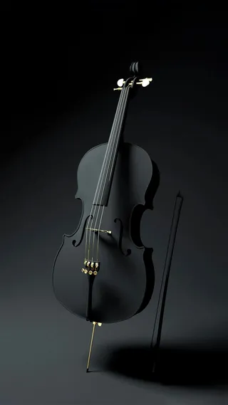 小提琴高清摄影图片
