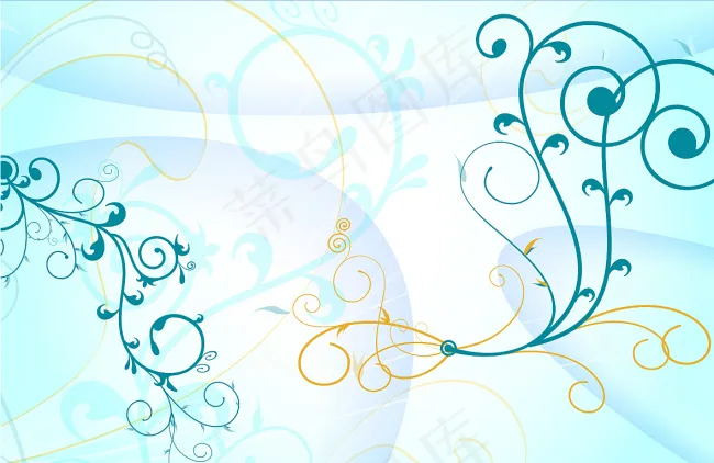 花纹psd模版下载