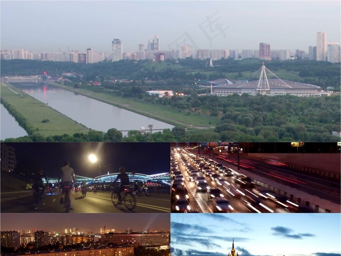 莫斯科延时摄影