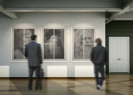 昨天 今天 明天（艺术家系列） 艺术海报设计