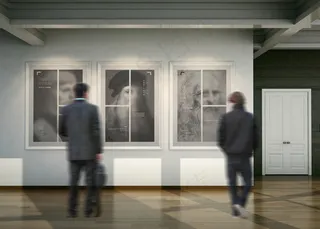 昨天 今天 明天（艺术家系列） 艺术海报设计